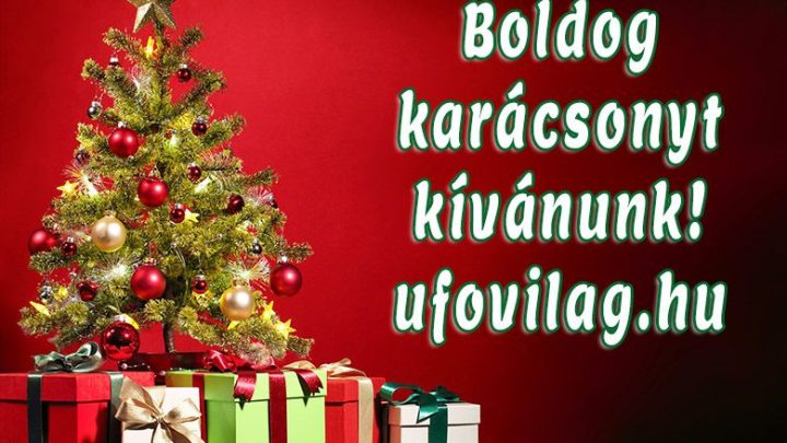 Boldog karácsonyt kívánunk!
